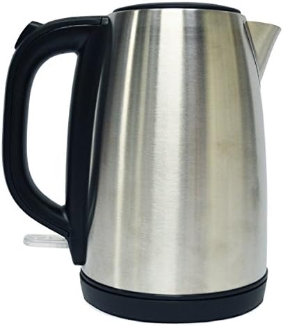 Igenix IG7601 Cordless Electric Jug Kettle, Rapid Boil, Easy Open Lid and Removable, Washable Filter for Easy Cleaning, 2200 W, 1 Litre, Stainless Steel
