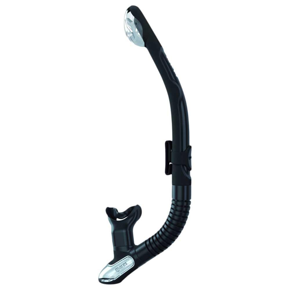 Mares Ergo Dry Trockenschnorchel Schnorchel mit Ventil (Black-Grey)