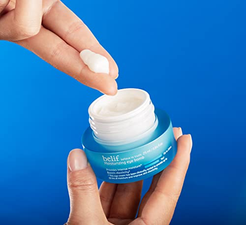 Belif Moisturizing Eye Bomb | Reduce Puffiness, Lines & Dark Circles | Under Eye Cream For Wrinkle Care | Clinically Proven 26 Hour Hydration For Younger Looking Eyes | For All Skin Types | .84 Floz #TOP5