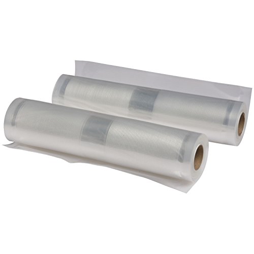 Image of NESCO Vacuum Sealer Bags 8" x 20", Use for Sous Vide or Meal Prep, BPA Free, Dishwasher Safe, Tear Resistant, Safe to Microwave, Boil, or Freeze