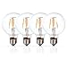 Produktbild GreenSun LED Lighting 4er 4W G80 Retro Edison LED Lampe Glühbirne Filament Glühlampe Vintage Bulb Lampe Birne Leuchtmittel Beleuchtung 220V Warmweiß Licht Leuchte E27 Fassung Dimmbar