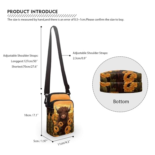 Image of Small Crossbody Purse for Women Kids Shoulder Messenger Bag