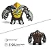 Toysvill Protector of Earth Collection Action Figures - 8 Figurines Set (Four Arms, Jetray, Overflow, Heatblast, Armored Cannonbolt, Humungousaur, Ben Tennyson, Bashmouth)
