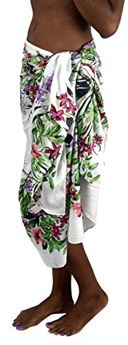 Multi Purpose Hawaiian Scarves Pareo Beach Wraps Sarongs2