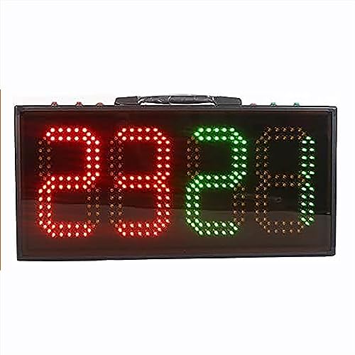 QYLTTDM LED Substitution Board for Soccer, Rechargeable Electric Scoreboard, Manual OperationDigital...