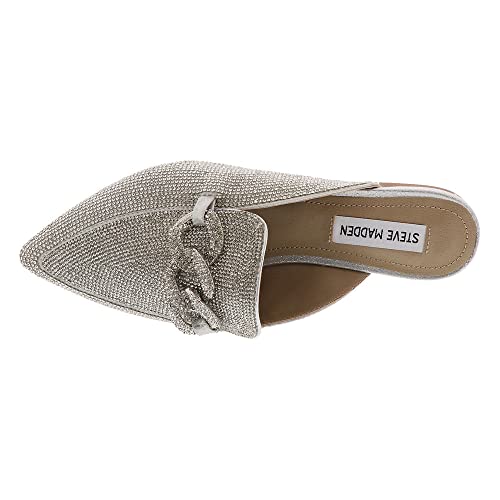 Steve Madden Finn-R Flat Rhinestone 7 M #TOP1
