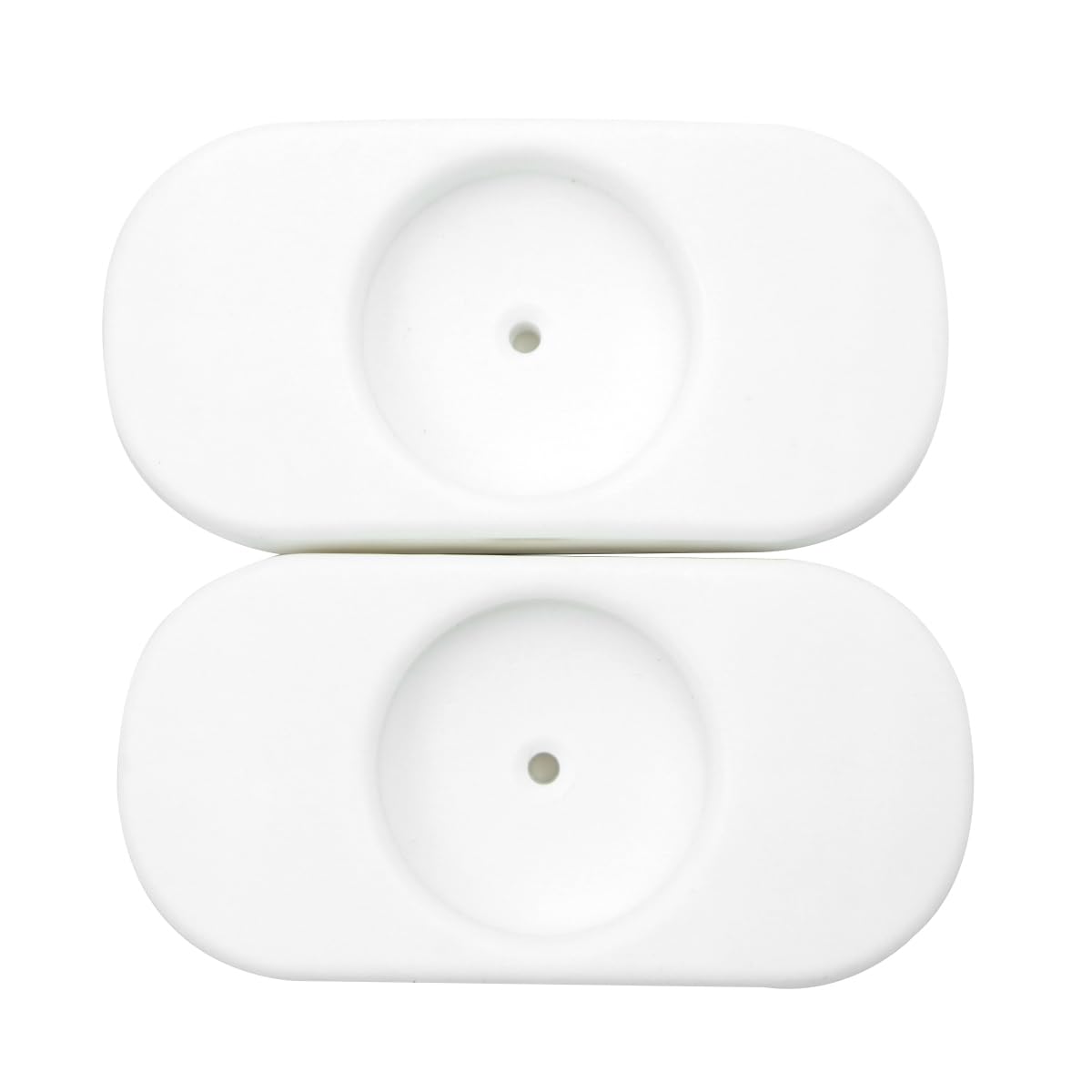 Alnicov 4 Pcs Baby Gate Wall Protector Set, Stair Gate Extension Wall Saver for Pressure Mounted Gate Babies or Pets Safety (White) - Image 2