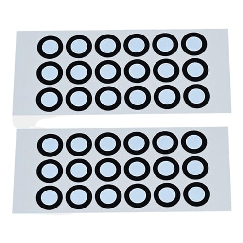 Marcadores altamente reflectantes: objetivos adhesivos de 8mm para escaneo 3D y modelado inverso