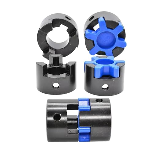 L-type three-claw coupling plum coupling servo motor coupling star coupling large torque L075 diameter 45mm length 51mm(L075-14x