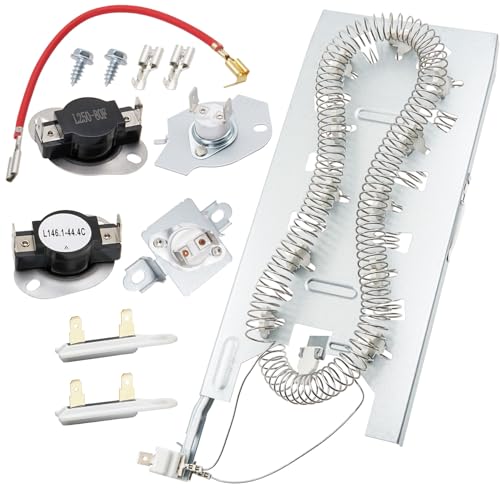 WED5620HW0 WED5620HW2 WED5620HW1 Dryer Heating Element Kit for Whirlpool