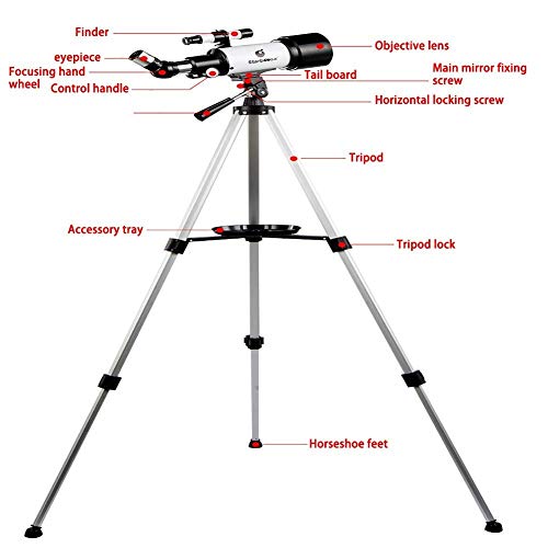 Telescopio Astronómico 1236 Hd Exterior Monocular con Tripode miniatura 5