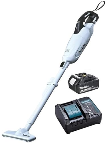 充電式クリーナ CL280FDZW(白)+バッテリBL1860B+充電器DC18WC付 カプセル式 18V対応 カナジンオリジナルセット品