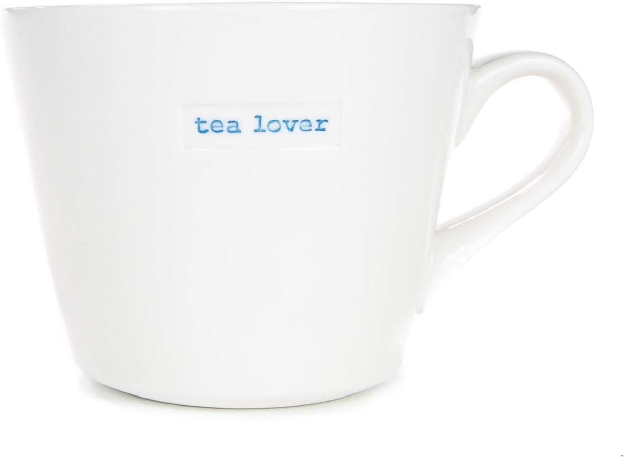 Keith Brymer Jones - Word Range - Ceramic Standard Mug - Tea Lover - 350ml