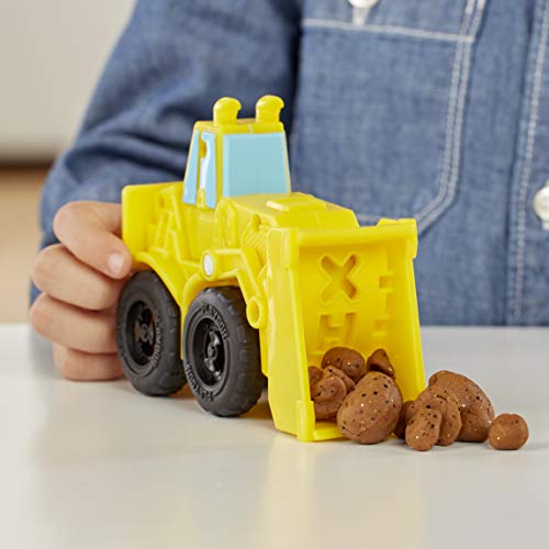 Conjunto Escavadeira e Carregadeira, Play-Doh, E4294, Multicor