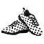 White and Black Polka Dot