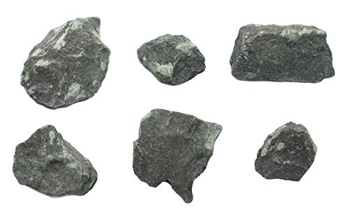 EISCO 12PK Raw Chlorite, Metamorphic Mineral Specimens - Approx. 1