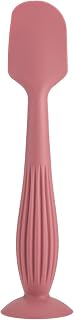 Soft Silicone Diaper Cream Spatula Portable Handheld Scraping Spoon with Suction Base for Gentle Baby