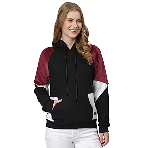 Image of Campus Sutra Women's Cotton Crew Neck Sweatshirt