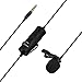 Produktbild picK-me Universal-Lavaliermikrofon, Lavalier-Stereokondensator-Minimikrofon für Smartphones, DSLR, Audiorecorder, PC-Camcorder und Videokameras usw. (6M)