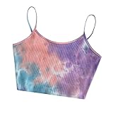 Basic modernes T-Shirt; Ärmellos; O-Ausschnitt; Mädchen Shirt; Shirts damen basic.
