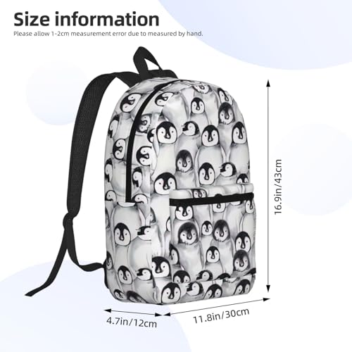 Sac à dos voyage pingouins idéal pour les trajets urbains et week-ends prolongés
