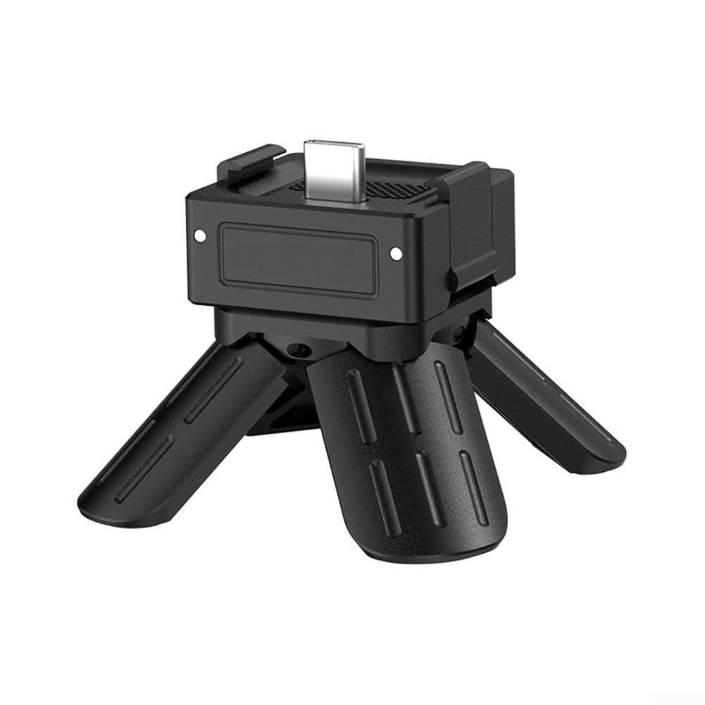 Placa base compacta de 5.5cm para DJI Pocket 3 Interfaz completa (negro)