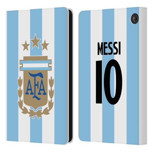Étui Amazon Fire 7 2022 Maillot Argentine Messi Housse tablette pour supporter en déplacement