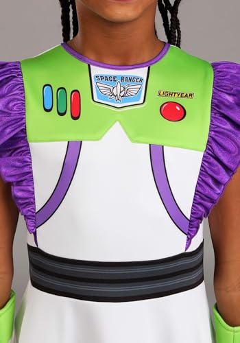 Disfraz Buzz Lightyear niña Toy Story con guantes y alas miniatura 7