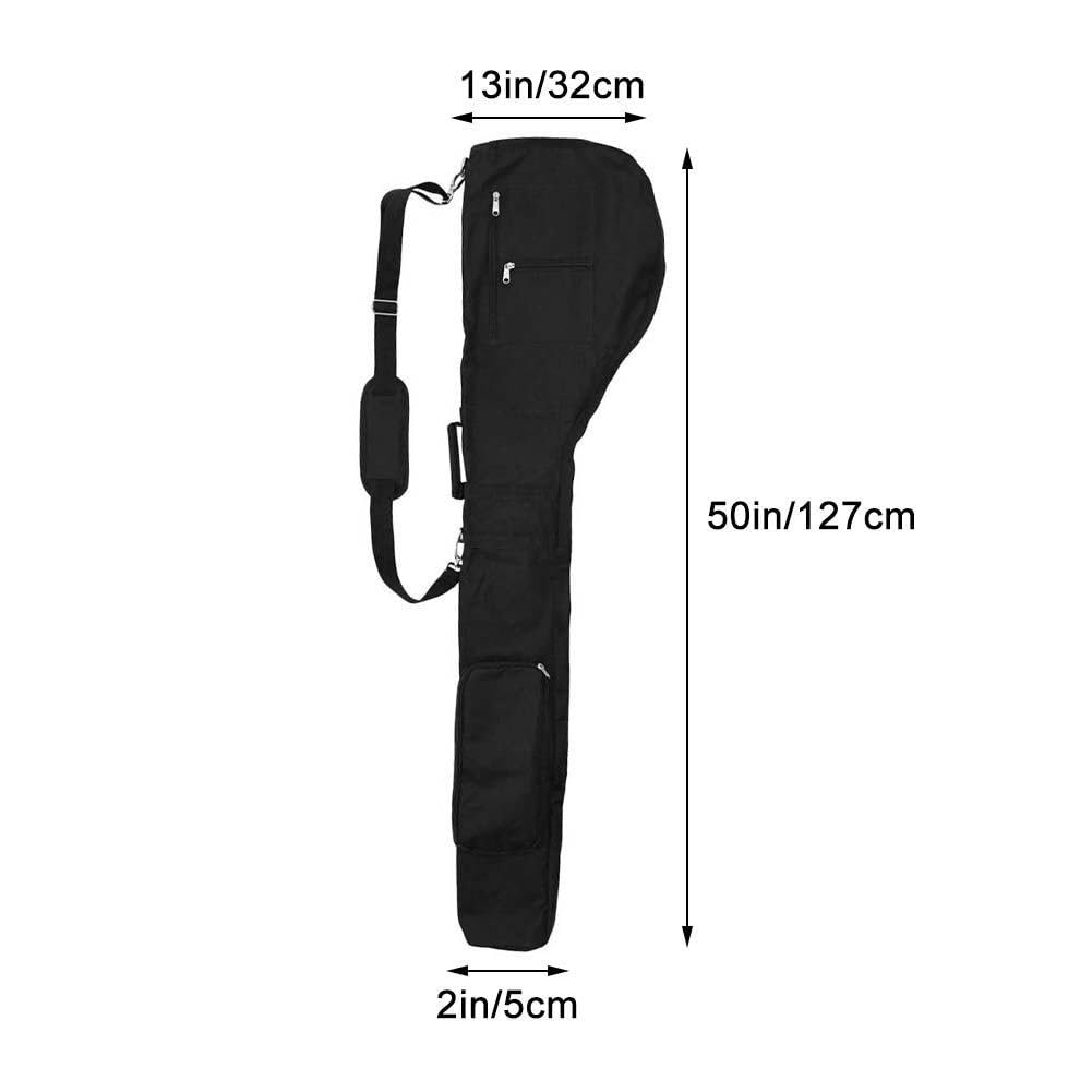 Hrippy De Golf De Transport De Golf Pliable De Golf De Golf Imperméable De De Golf avec Fermeture De Golf en Nylon À Fermeture Éclair