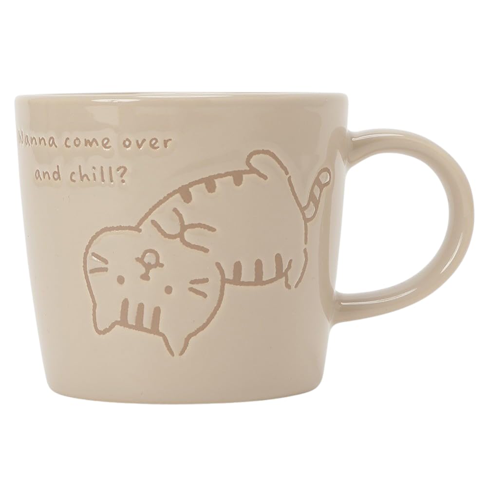 Amazon.co.jp: マグカップ 猫 かわいい レンジ対応 ギフト 陶器 300