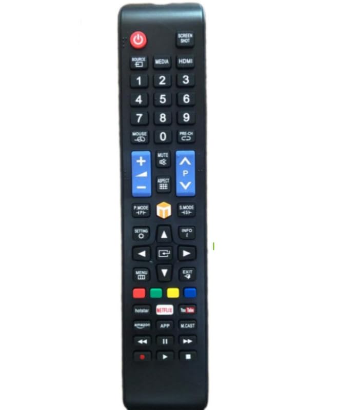 Ethex® Remote Compatible with eAirtec/Feltron/Sony/Aiwa/Willett/Wisdom Cloud/Foxsky/Adsun/Skywall/Panasonic/Rotex/Ego pic/Wisdom Share/airtec Smart Tv Remote Control