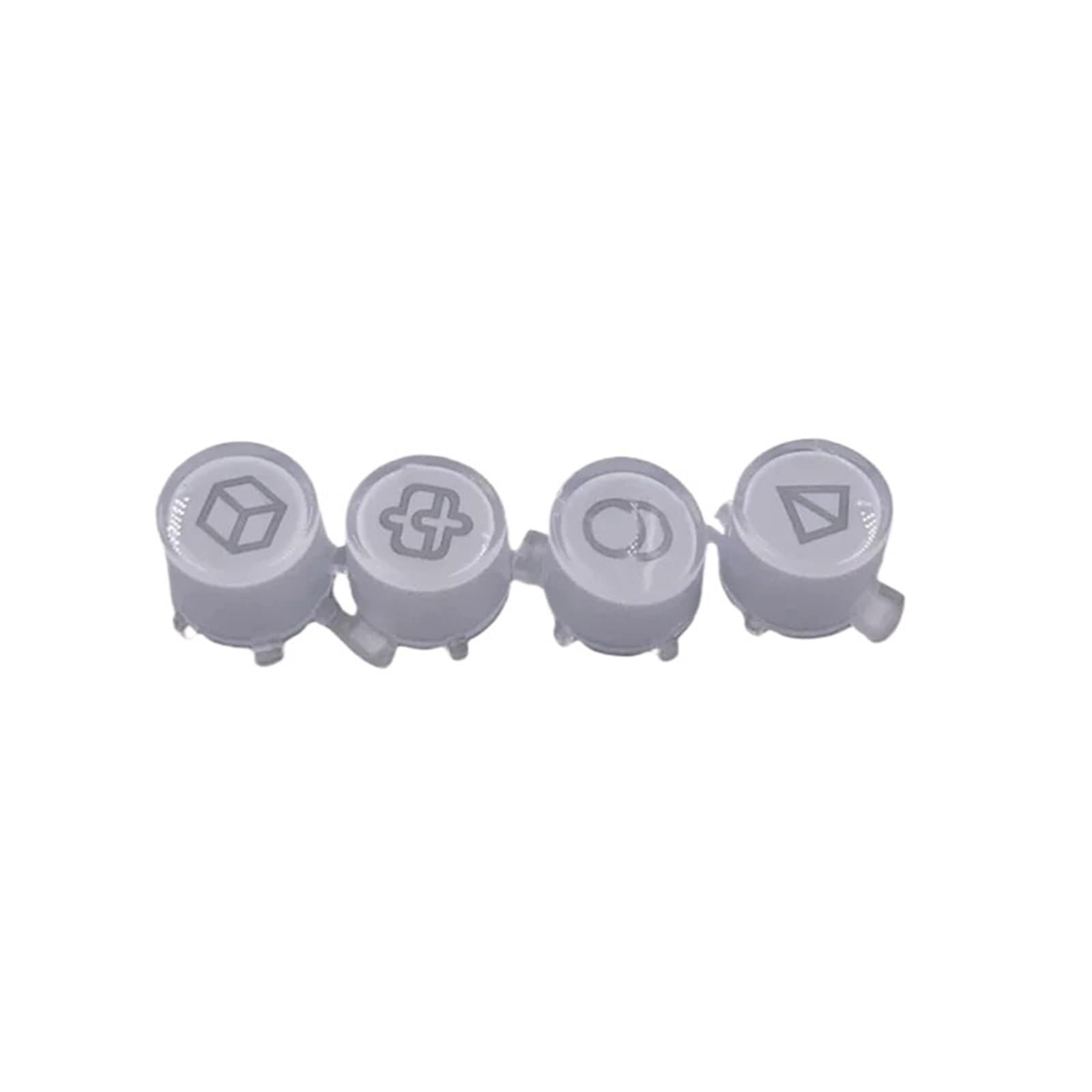 Crystal ABXY Directions Keys Buttons Joystick for PlayStation5 For Controller For Joy-con Controller Repair Part Replacement