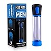 Vacuum Suction Enlarger Pump for Men Body Training, Men's Enlargement Vacuum Adult Toys Massage Cup Growth Pump with 2 in 1 ED Screen Extender Tool for Male to Be a Bigger Stronger HDFJ8SZ (Blue) #1