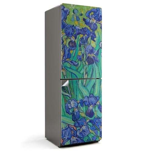 Vinilo para nevera 60x180 cm de lirios que transforma tu cocina moderna 2