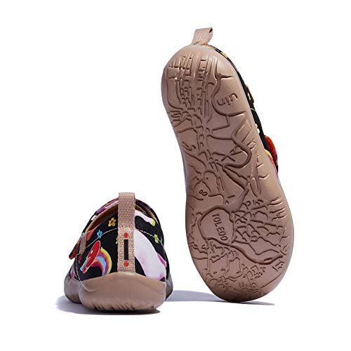 Uin Kid's Art Casual Slip-On Canvas Loafers Boys Girls Shoes Fashion Sneaker Funny Painted Travel Shoes Dreamy Unicorns (11C) #TOP3