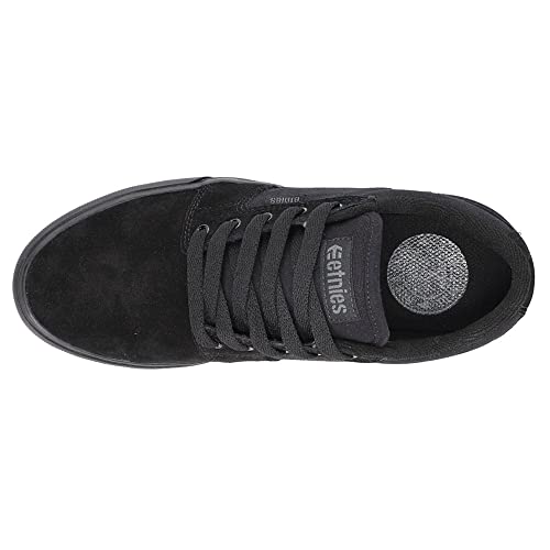 Etnies Mens Barge Skate Skate Sneakers Athletic Shoes - Black - Size 11 M