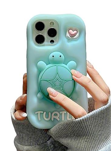 Coque silicone souple iPhone 14 vert antichoc et luminescente 3D