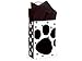 Pooch's Paw Doggie Print Paper Small Shopper Gift Bag - Quantity of 5