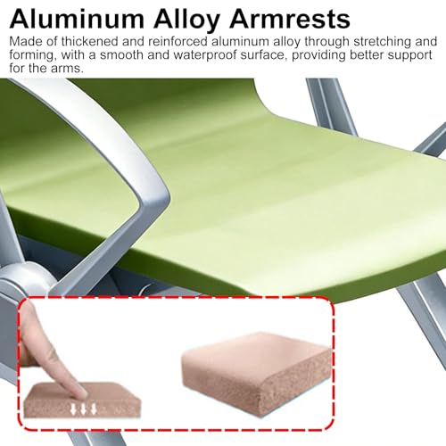 Krzesło recepcyjne ze stopu aluminium