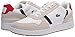 Lacoste Men's T-Clip Sneaker, White/Navy/Red, 10.5