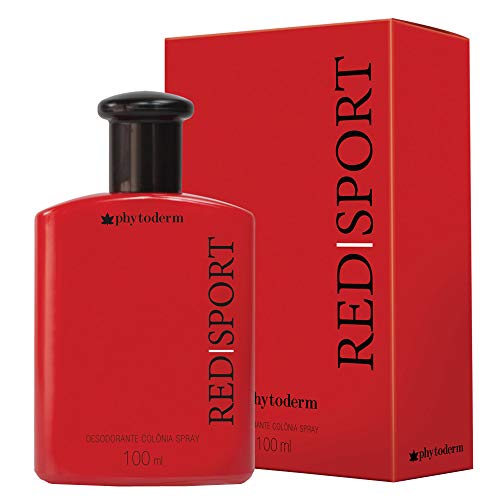 Desodorante Colonia Phytoderm Red Sport 100ml, Phytoderm, Vermelho