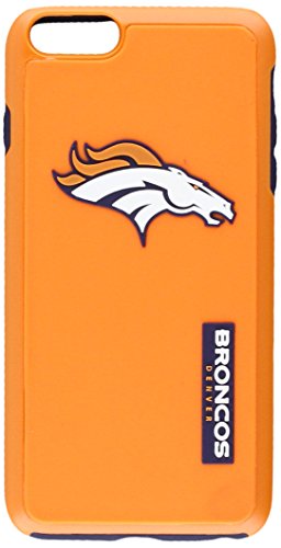 Forever Collectibles - Licensed NFL Cell Phone Case for Apple iPhone 6 Plus / 6s Plus - Retail Packaging - Denver Broncos