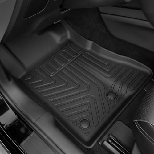 Image of Floor Mats for 2015-2023 Ford Mustang Accessories | Not for Mach-E, Full-Coverage Mats Set with Cargo Liner, 3D Custom Cargo Liner, Non-Slip Texture, Odorless TPE, Easy to Clean