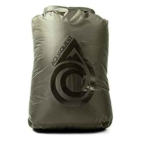 Aqua Quest Rogue 3-Piece Dry Bag Set - 10, 20 and 30 L - Olive Drab Cover