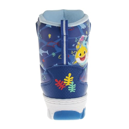 Josmo Baby Shark Snowboots Fur Lined Insulated Water Resistant - Kids Rain Winter Boots for girls and boys3