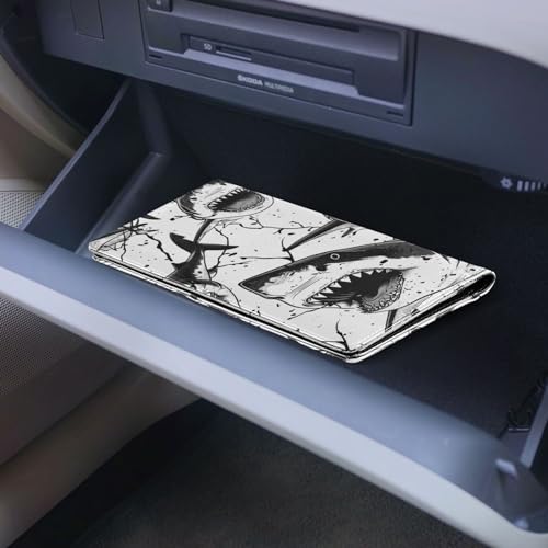 Organizador de documentos de cuero miniatura 6