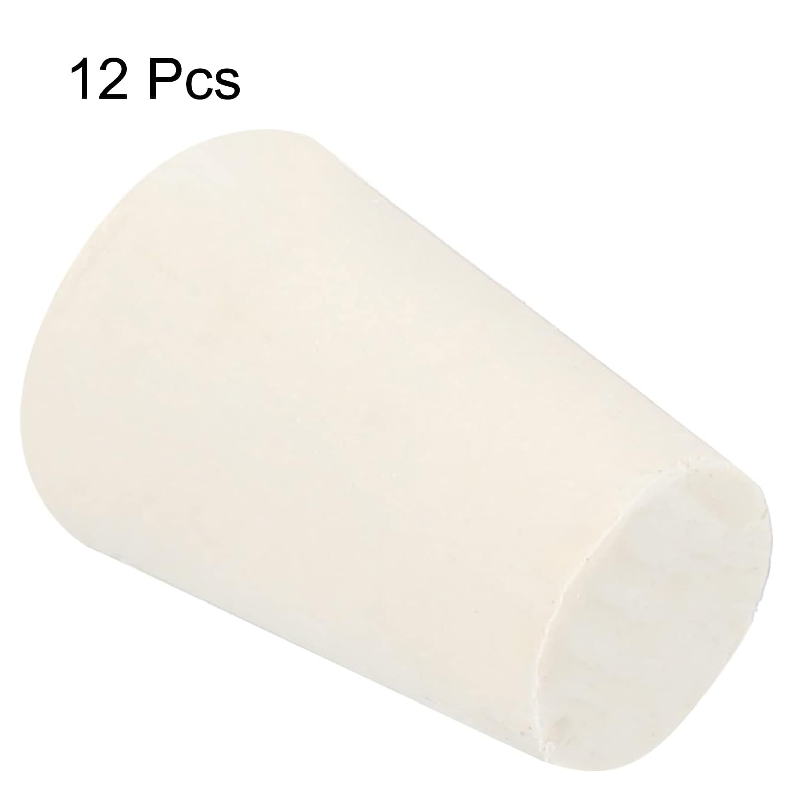 TOP-VIGOR 12Pcs Rubber Tapered Plug, 11mm to 15mm Solid Silicone Stopper - Image 3