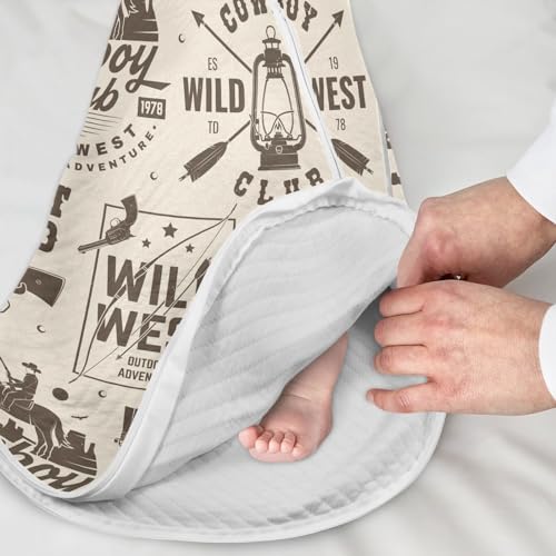 Image of vvfelixl Bright Funny Dinosaurs Baby Sleeping Bag Sleep Sack,Baby Wearable Blanket Sleep Suit for 0-6 Months