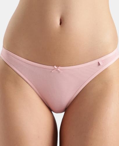 Image of Jockey SS02 Women Super Combed Cotton Elastane Stretch Low Waist Bikini