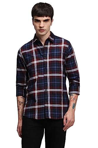 Image of Dennis Lingo Men's Checkered Casual Shirt